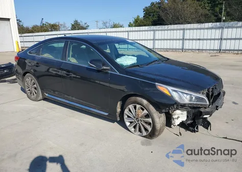 2016 Hyundai Sonata Sport from USA, damaged, VIN 5NPE34AF3GH299259